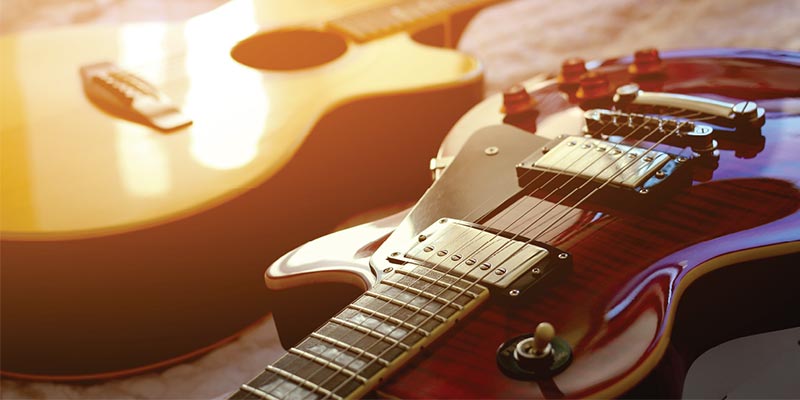 تفاوت گیتار الکتریک و آکوستیک