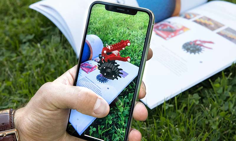 نمونه واقعیت افزوده