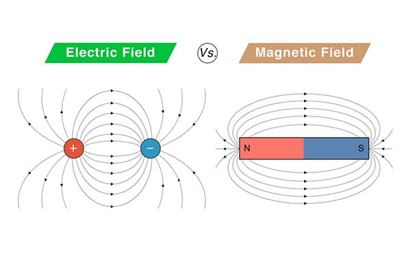 فرق بین میدان الکتریکی و میدان مغناطیسی چیه؟