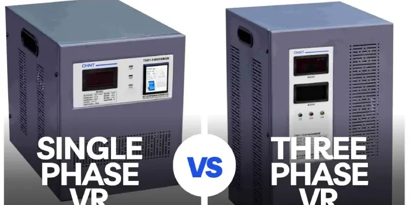 تفاوت استابلایزر تک فاز و سه فاز