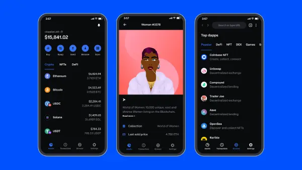 اپلیکیشن کوین بیس